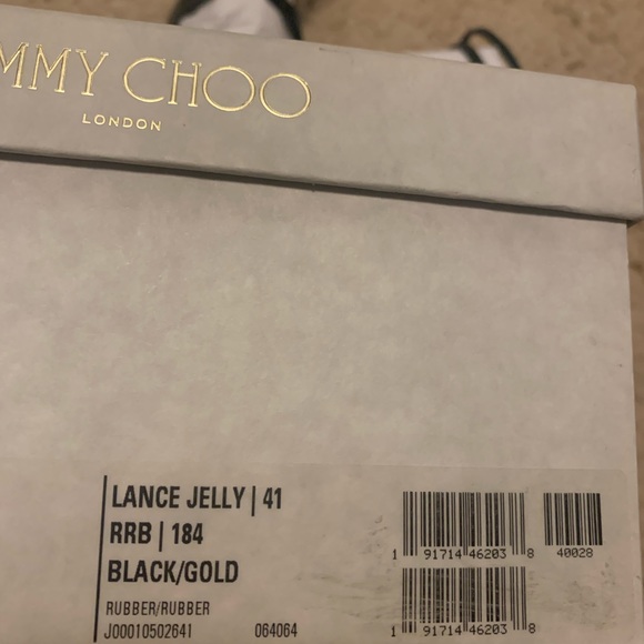 JIMMY CHOO Lance Flat Jelly Sandal - Picture 8 of 8